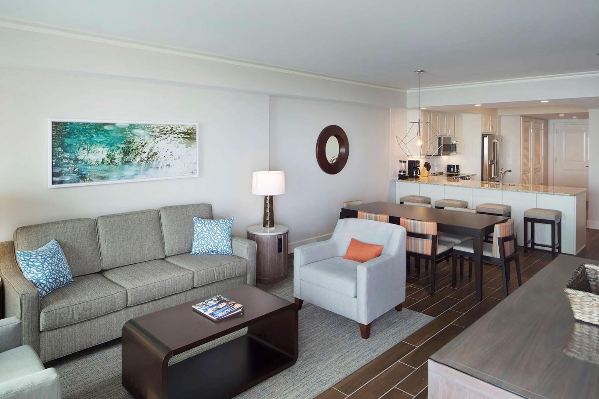 Two-Bedroom Premier Suite with Ocean View - Hearing Accessible